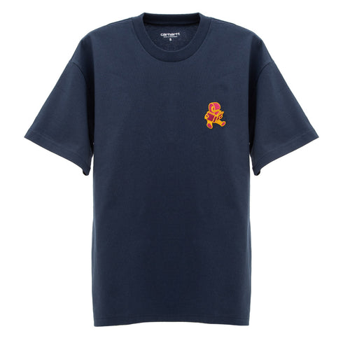 Carhartt WIP S/S Reading Club T-Shirt Blue I032386 Degli Uberti